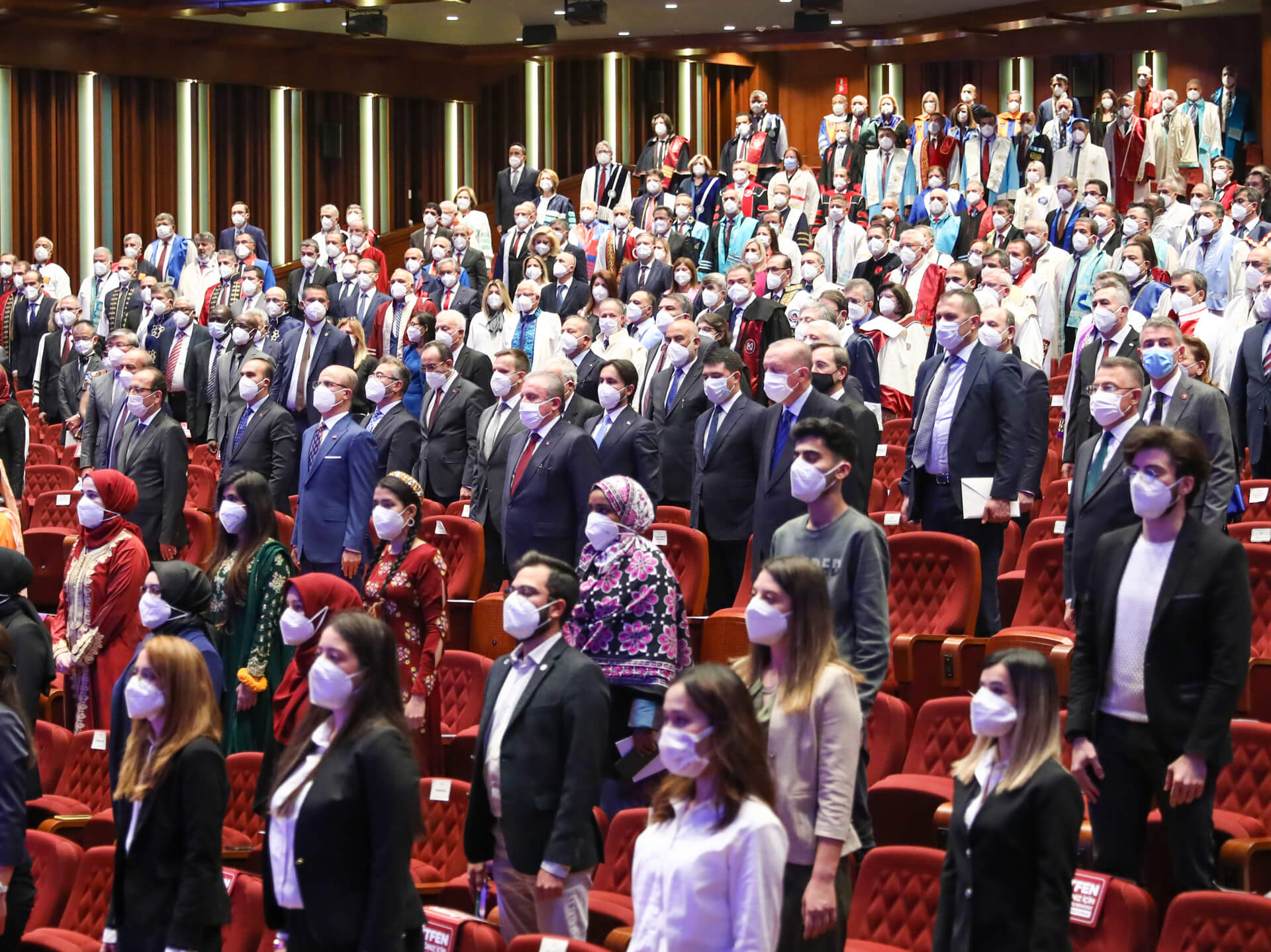 2021-2022 Yükseköğretim Akademik Yılı Açılış Töreni Yapıldı